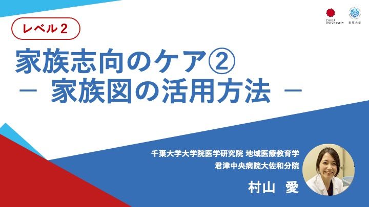 家族志向のケア② − 家族図の活用方法 −